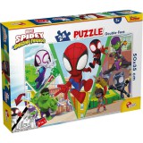 Lisciani Giochi Marvel Spidey harcol 2 az 1-ben 24db-os puzzle és színező 50x35cm - Lisciani