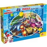 Lisciani Giochi Mickey egér 2 az 1-ben 24db-os puzzle és színező 50x35cm - Lisciani