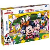 Lisciani Giochi Mickey egér 2 az 1-ben 48db-os puzzle és színező 35x25cm - Lisciani