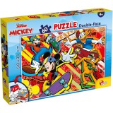 Lisciani Giochi Mickey egér 2 az 1-ben 60db-os puzzle és színező 50x35cm - Lisciani