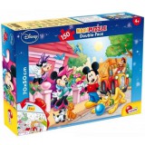 Lisciani Giochi Mickey egér és barátai 2 az 1-ben 150db-os puzzle és színező 70x50cm - Lisciani