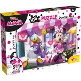 Lisciani Giochi Minnie egér 2 az 1-ben 108db-os puzzle és színező 50x35cm - Lisciani