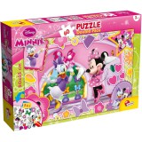 Lisciani Giochi Minnie egér 2 az 1-ben 60db-os puzzle és színező 50x35cm - Lisciani