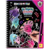 Lisciani Giochi Monster High Friends Forever képkarc készítő szett 44 oldalas - Lisciani