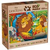 Lisciani Giochi Oroszlánkirály 2 az 1-ben 24db-os Eco maxi puzzle és színező 70x50cm - Lisciani