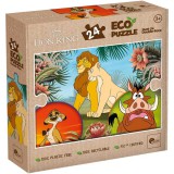 Lisciani Giochi Oroszlánkirály 2 az 1-ben 24db-os Eco mini puzzle és színező 35x25cm - Lisciani