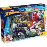 Lisciani Giochi Pókember 2 az 1-ben maxi 150db-os puzzle és színező 70x50cm - Lisciani