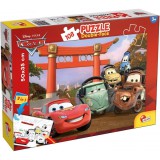 Lisciani Giochi Verdák 2 az 1-ben 108db-os puzzle és színező 50x35cm - Lisciani