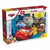 Lisciani Giochi Verdák 2 az 1-ben maxi 24db-os puzzle és színező 70x50cm - Lisciani