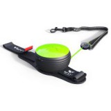 Lishinu NEON handsfree póráz 30kg-ig, 3m - zöld