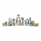 Little Dutch fa építőkocka 50 db - Forest Friends