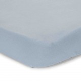 Little Dutch gumis lepedő 60x120 cm Pure Denim Blue