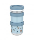 Little Dutch gyerek snack tál készlet 3 db-os - forest friends