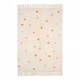 Little Dutch gyerekszőnyeg 120x170 cm - pink pöttyös