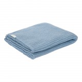 Little dutch kötött babatakaró Pure Denim Blue