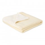Little Dutch kötött vastag wellsoft babatakaró - Pure Soft White