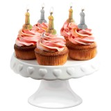 LITTLE GENIE PRODUCTIONS Glittaretti - pénisz gyertya szett (5db)