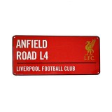 Liverpool utcanévtábla - eredeti Liverpool fém tábla