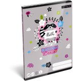 Lizzy Card Lollipop: Raccoon Sweetie 1. osztályos vonlas füzet - A5