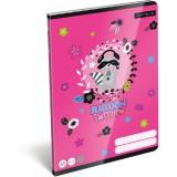 Lizzy Card Lollipop: Raccoon Sweetie Négyzetrácsos füzet - A5