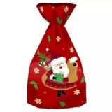 Lizzy Card Mikulás zacskó, Mikulás mintás - XL