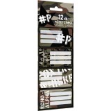 Lizzy Card PEACE: Füzetcímke 12 darabos