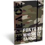 Lizzy Card PEACE: Gumis mappa - A4