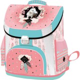 Lizzy Card Wild Beauty - Rose prémium, ergonomikus iskolatáska lovas mintával