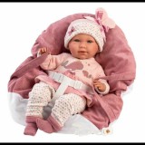 Llorens 74014 New Born - élethű játékbaba hangokkal és puha szövet testtel - 42 cm (8426265740147)