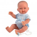 Llorens: Bebito fiú baba pólyában (26303L) (l26303L) - Llorens babák