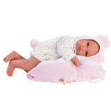 Llorens: Bimba kislány baba rózsaszín függőággyal - 35 cm