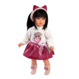 Llorens: Gréta 40cm-es baba bagoly mintás pulóverben