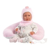 Llorens: Mimi 42cm-es baba hanggal, pocak párnával