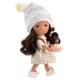 Llorens: Miss Minis Lucy Moon 26cm-es baba süteménnyel (52605L)