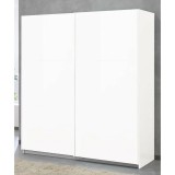 LM Jazz Armadio 2 tolóajtós gardróbszekrény, 230 cm - fehér