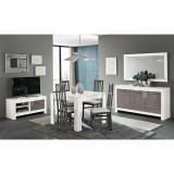 LM Modena Day étkező - acélszürke-fehér