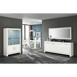 LM Modena Day étkező - fehér, 160x90 cm étkezőasztallal