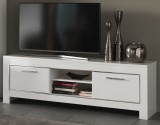 LM Modena Day TV szekrény, 160 cm - fehér