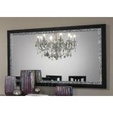 LM Roma Cromo Day széles tükör - fekete