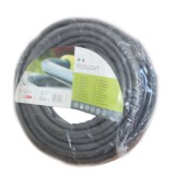 Locsoló Tömlő 1/2coll 20méter Csavarodásmentes Szürke