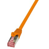 LogiLink 10G S/FTP PIMF PrimeLine patch kábel CAT6A 2m narancssárga (CQ3058S) (CQ3058S) - UTP