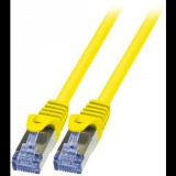 LogiLink 10G S/FTP PIMF PrimeLine patch kábel CAT6A 2m sárga (CQ3057S) (CQ3057S) - UTP