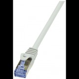 LogiLink 10G S/FTP PIMF PrimeLine patch kábel CAT6A 2m szürke (CQ3052S) (CQ3052S)