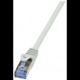 LogiLink 10G S/FTP PIMF PrimeLine patch kábel CAT6A 2m szürke (CQ3052S) (CQ3052S) - UTP