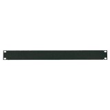 Logilink 19" Blank Panel, solid, 1U, black