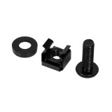 Logilink 19" HDD SSD keret rögzítő csavar, RACK szekrényhez, fekete, 20 db