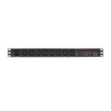 Logilink 19" PDU control unit 8 x C13, 1U, black (PDU8P01)