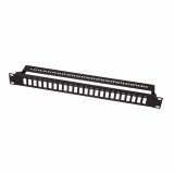 Logilink 19" száloptikai panel 24 SC-Duplex vagy LC-Quad adapterhez