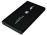 LogiLink 2.5"-os USB 2.0 hordozható SATA-s merevlemez ház, 480 Mbps, Plug&Play, fekete
