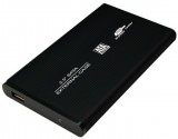LogiLink 2.5"-os USB 2.0 hordozható SATA-s merevlemez ház, 480 Mbps, Plug&Play, fekete